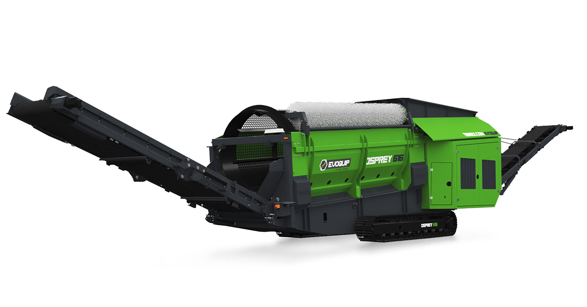 EvoQuip Launches Its First Trommel