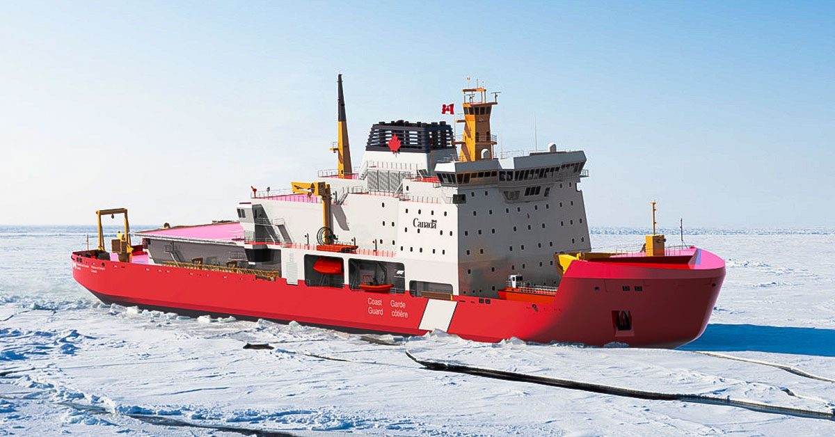 Seaspan Begins Construction On Heavy Polar Icebreaker