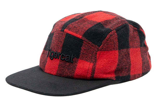 Tigercat Vintage Plaid Brand Snap Back Hat