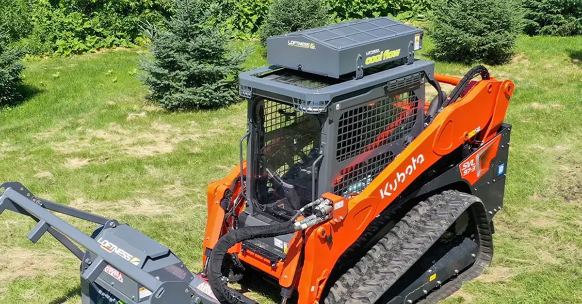 Loftness Introduces Hydraulic Cooler For New Kubota Track Loader Model