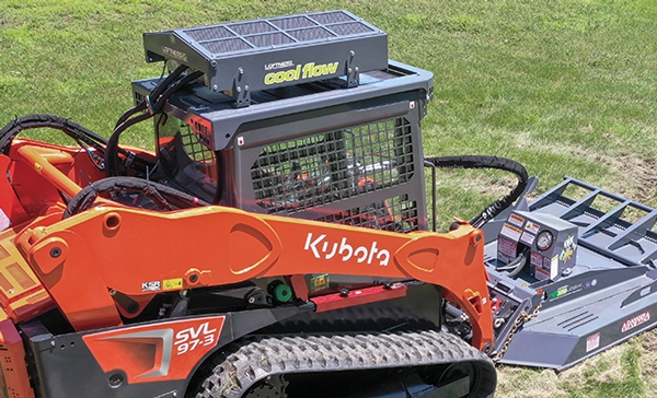Loftness Introduces Hydraulic Cooler For New Kubota Track Loader Model