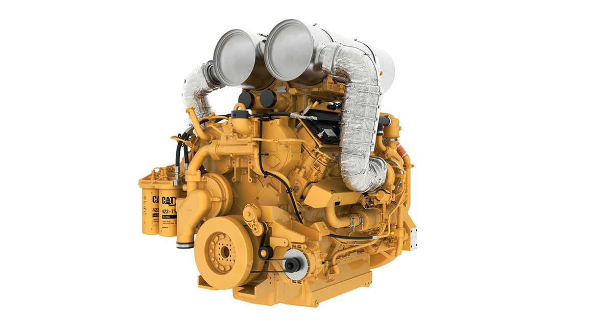 New Cat C32B Engine Delivers High Power Density and Improved Durability