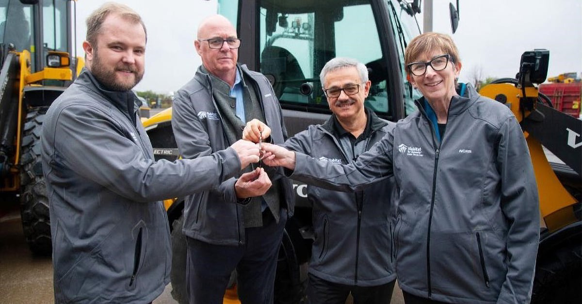 Nors Donates Volvo L25 Wheel Loader For Sustainable Housing