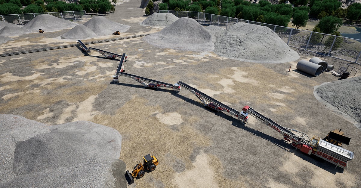 Telestack Launches TCL 2031 Track Mounted Conveyor