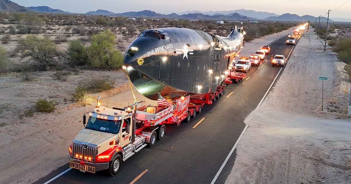 Western Star Hauls A Giant Of The Skies