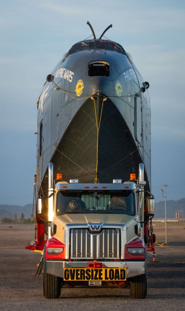 Western Star Hauls A Giant Of The Skies