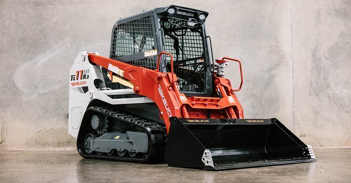 Takeuchi Introduces New TL11R3 Compact Track Loader
