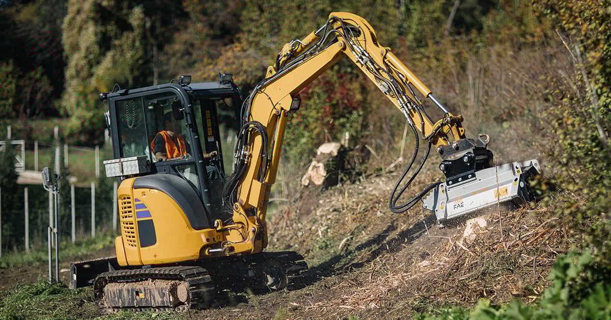 FAE Updates Fixed-Tooth Mulcher For 5-Ton Excavators