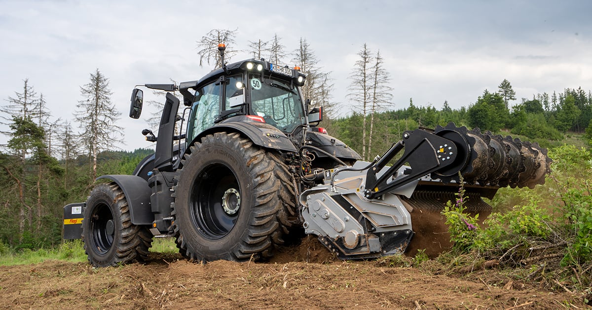 FAE Upgrades SSM Forestry Tiller