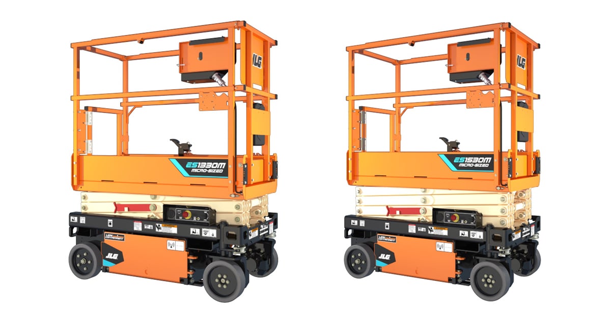 JLG Adds New Micro-Sized Scissor Lifts