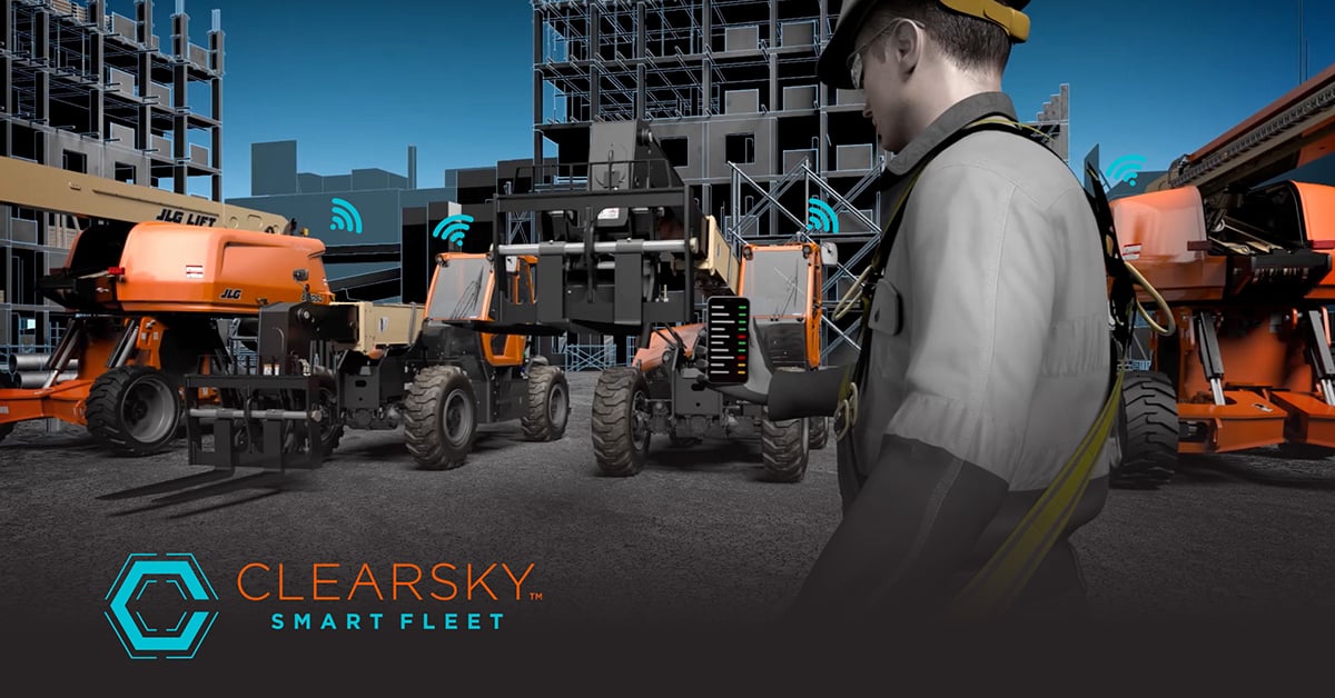 JLG Expands ClearSky Smart Fleet IoT Platform