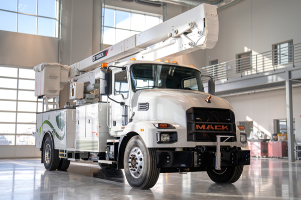 Mack Introduces New MD Electric Bucket Truck