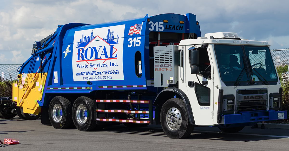 Mack Trucks Delivers First Mack LR Electric Refuse Vehicle