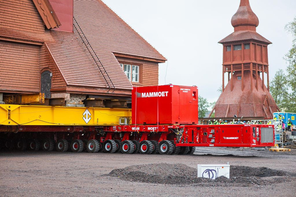 Mammoet Successfully Relocates Historic Church