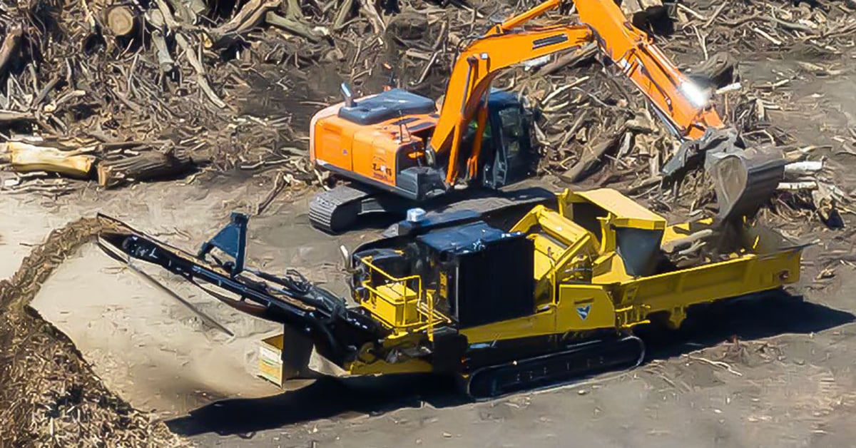 Vermeer Launches Tracked HG4000TX Horizontal Grinder