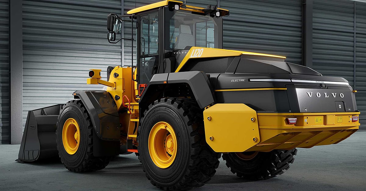Volvo Construction Wins Award For New Electric Design