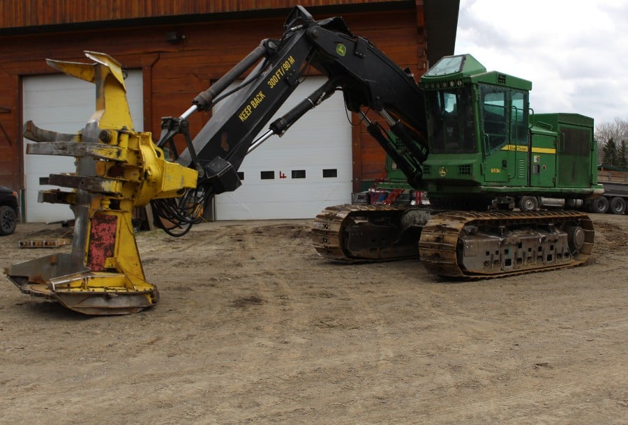 2010 John Deere 953K tracked feller buncher, from a Supply Post listing