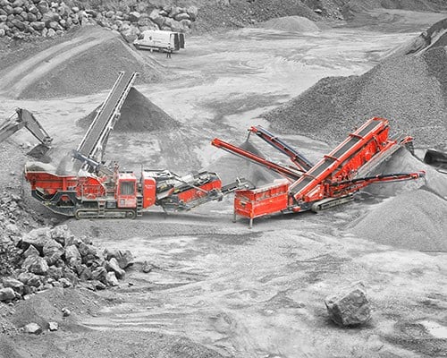 A 2026 Terex Finlay 696 screen. Crushing and screening is one of the sectors covered at Canada's big heavy equipment shows. 