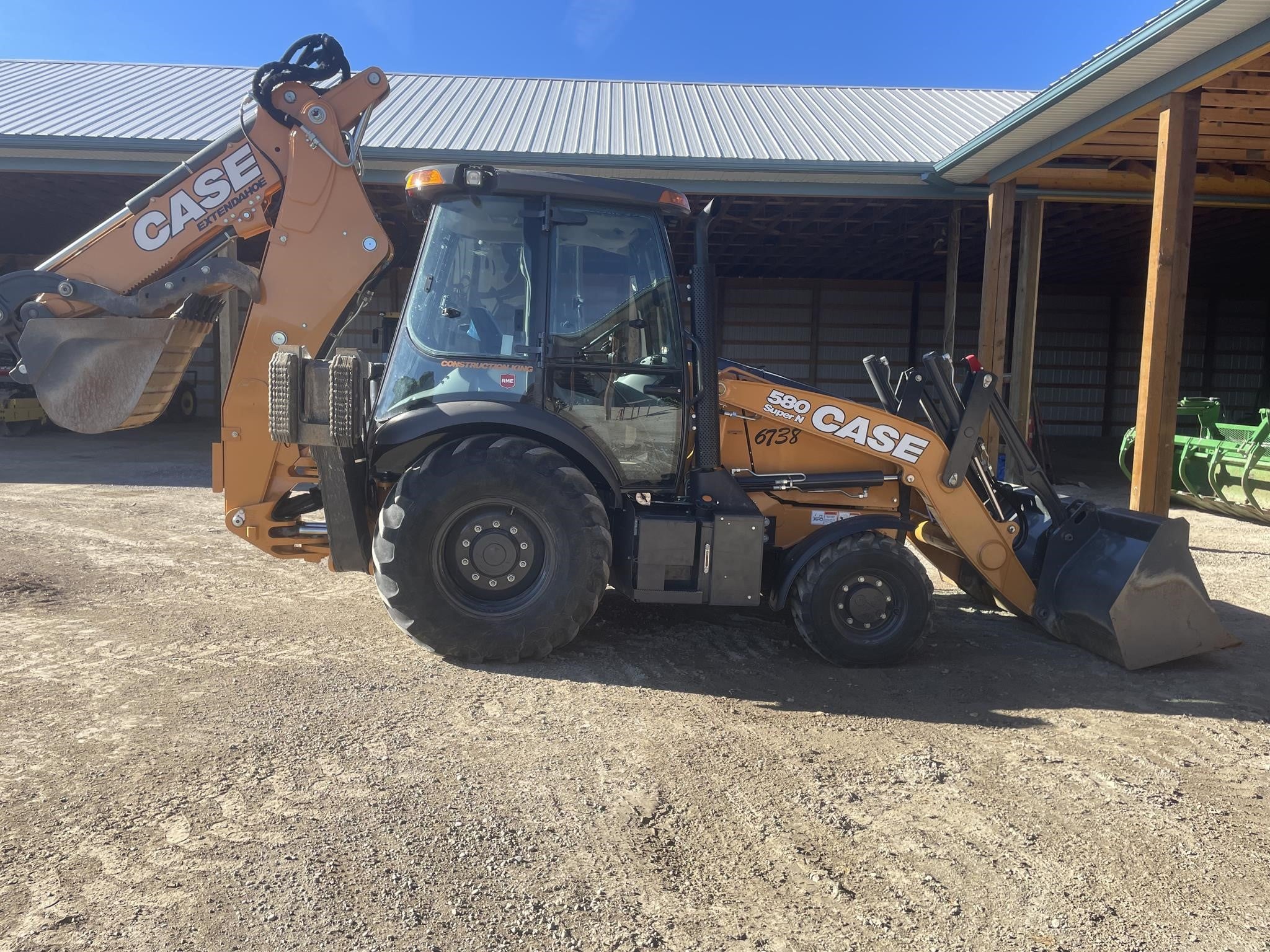 2024 Case 580SN backhoe loader, from a Supply Post listing
