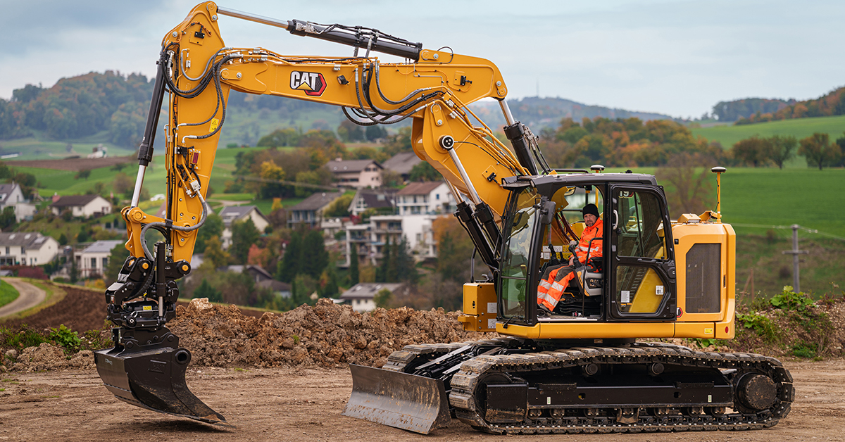 Caterpillar Launches New 319 Compact Radius Excavator