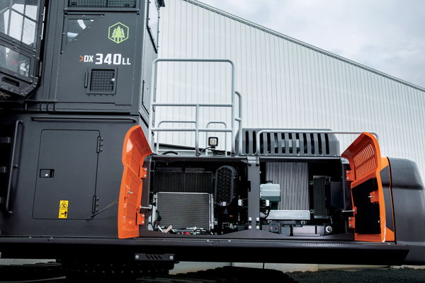 DEVELON Introduces New DX340LL-7 Log Loader