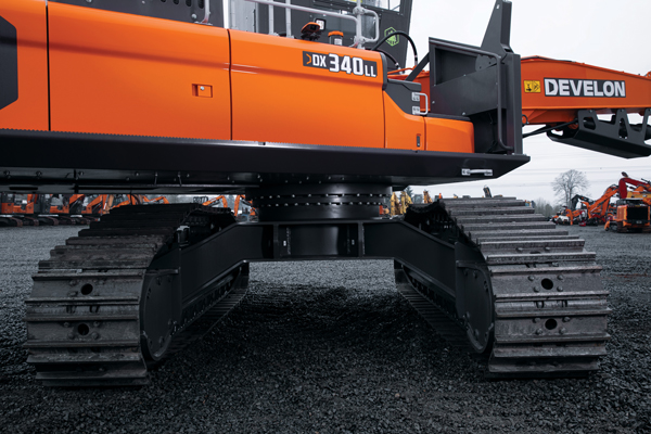 DEVELON Introduces New DX340LL-7 Log Loader