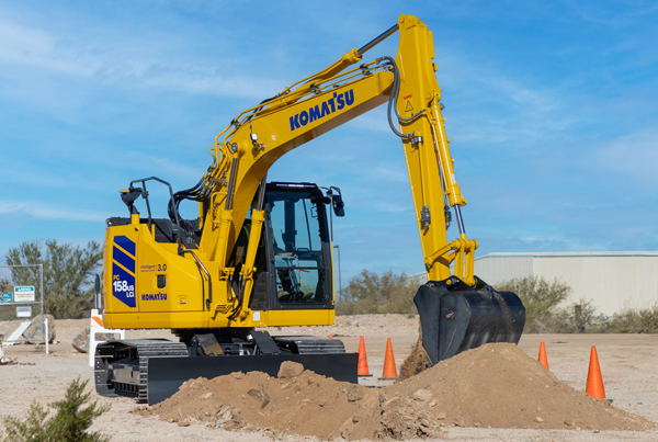 Komatsu Introduces New Excavators