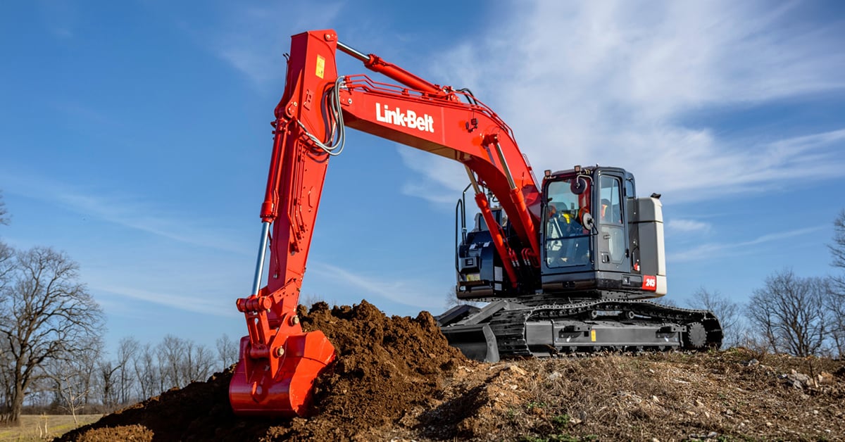 Link-Belt Debuts 245 X4S Excavator