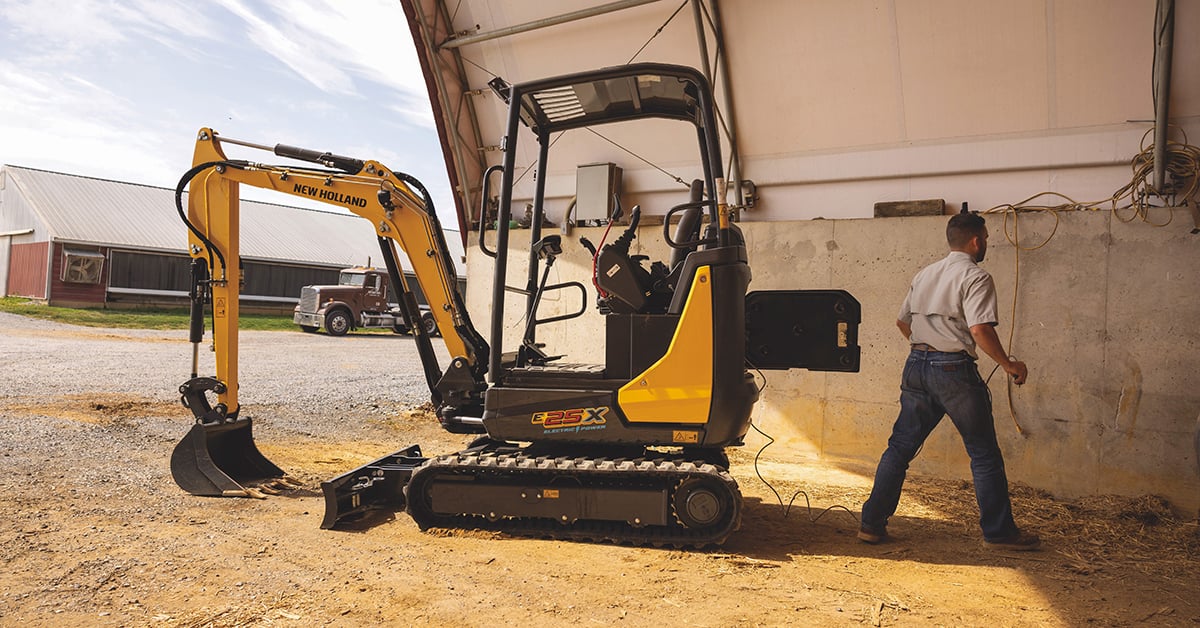 New Holland Introduces New Electric Compact Machines