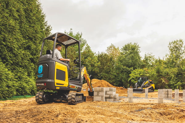 New Holland Introduces New Electric Compact Machines