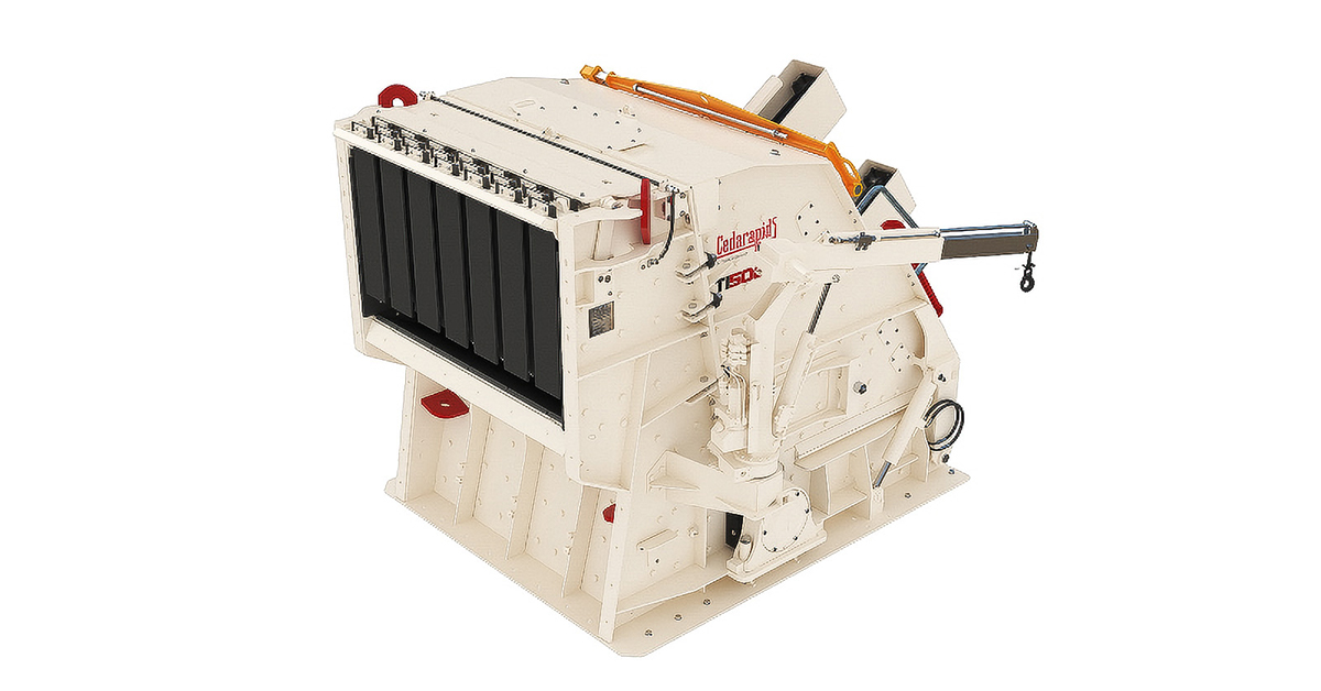 New TI5064 Impact Crusher From Cedarapids