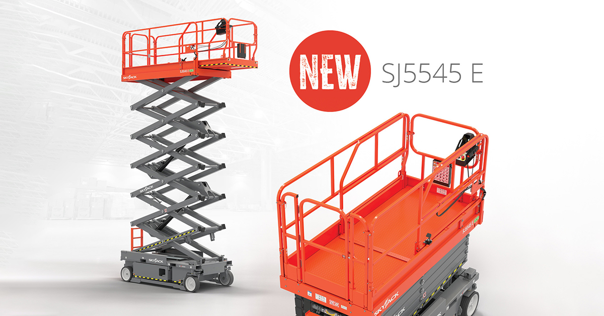 Skyjack Launches New SJ5545 E Slab Scissor