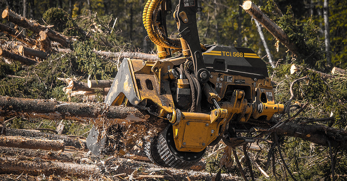 Tigercat Revamps 568 Harvesting Head