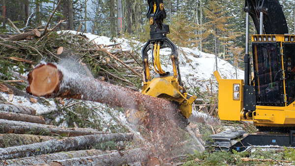 Tigercat Revamps 568 Harvesting Head