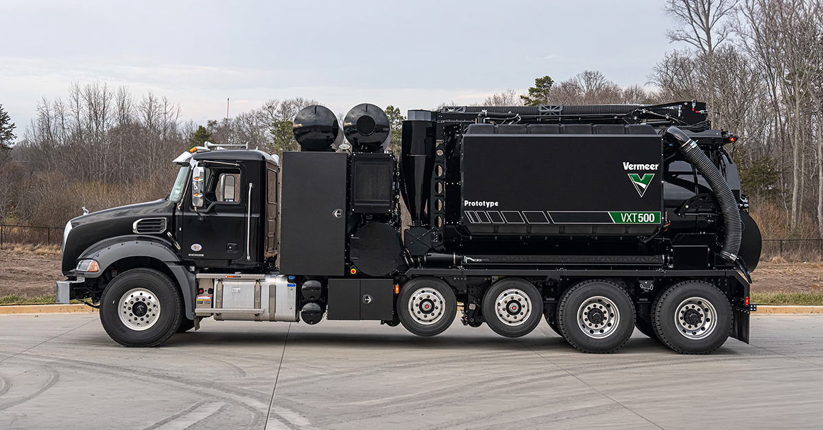 Vermeer Introduces New Vacuum Trucks