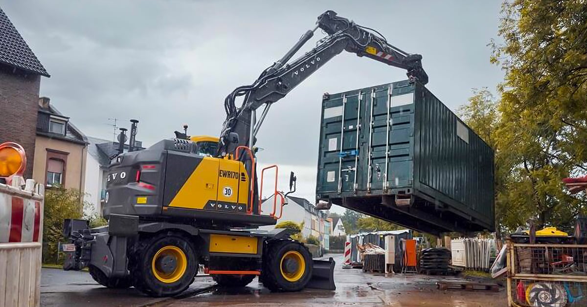 Volvo CE Brings Next-Gen Wheeled Excavators To North America
