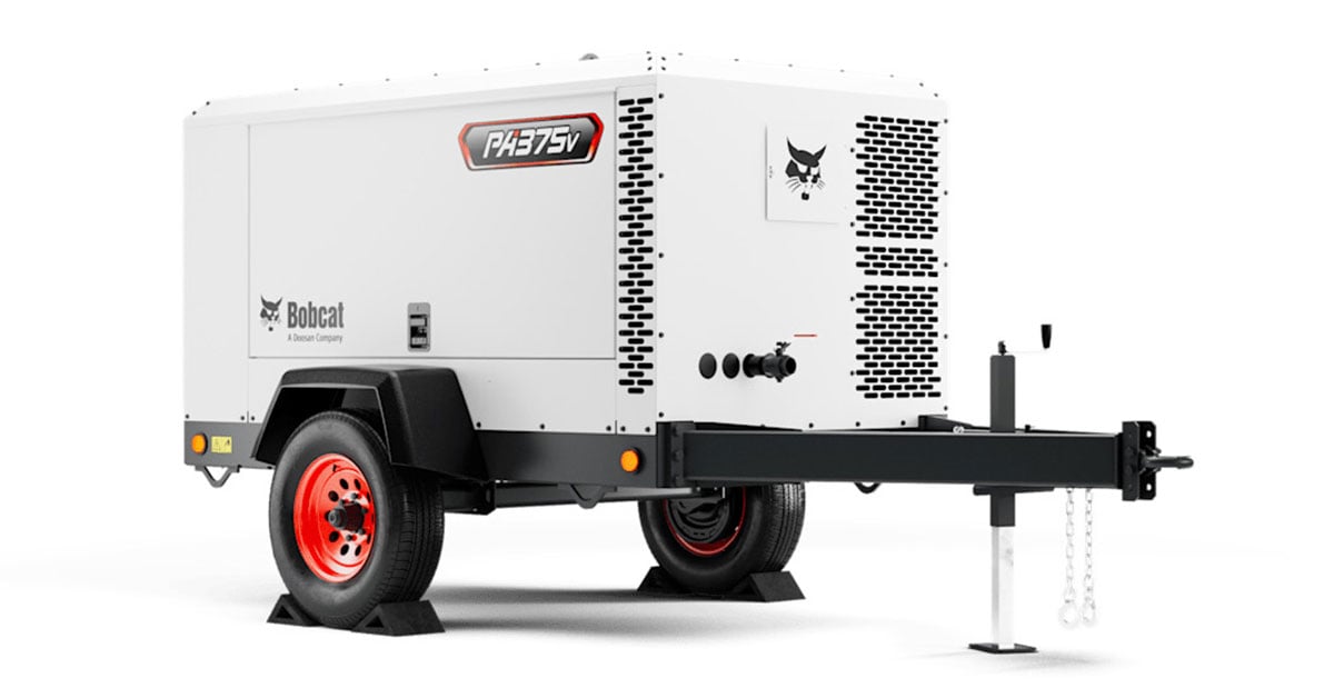 Bobcat Adds New PA375V Air Compressor