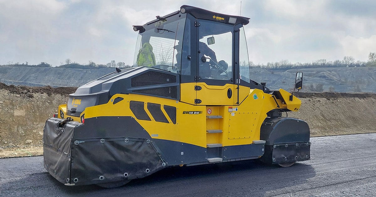 BOMAG Introduces New BW 18 RH Roller