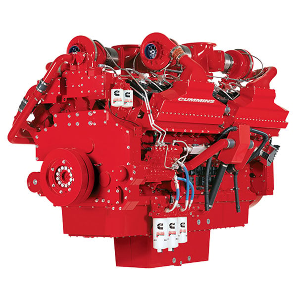 Cummins Announces New Mining Developments. Pictured: Cummins QSK60 High-Horsepower Engine for Mining