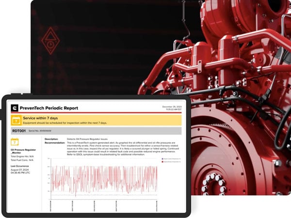 Cummins Announces New Mining Developments. Pictured: PrevenTech for Mining makes your Cummins mining equipment smarter, safer, and more efficient than ever while reducing your costs.