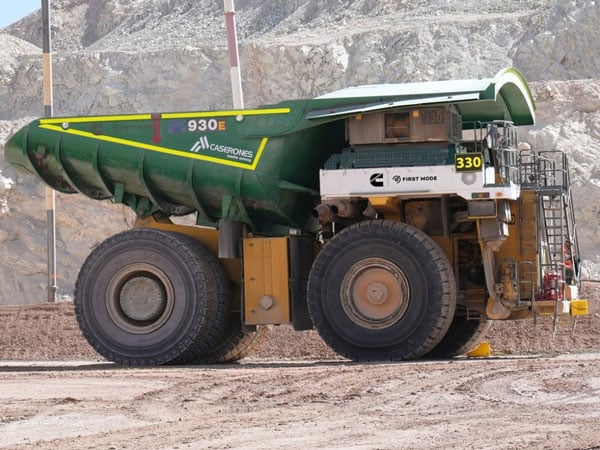 Cummins Announces New Mining Developments. Pictured: Drop‑in hybrid‑electric retrofit systems engineered by First Mode and backed by Cummins’ global scale and service network. A successful pilot program is already under way at the Caserones low-grade copper and molybdenum mine in Atacama Region, Chile, deploying the world’s first commercial hybrid electric ultra-class mining truck in production.