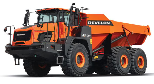 DEVELON Launches New Articulated Dump Trucks This Summer