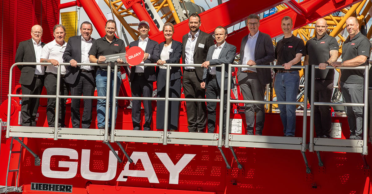 Liebherr-Canada Delivers Four Heavy Lift Cranes To GUAY