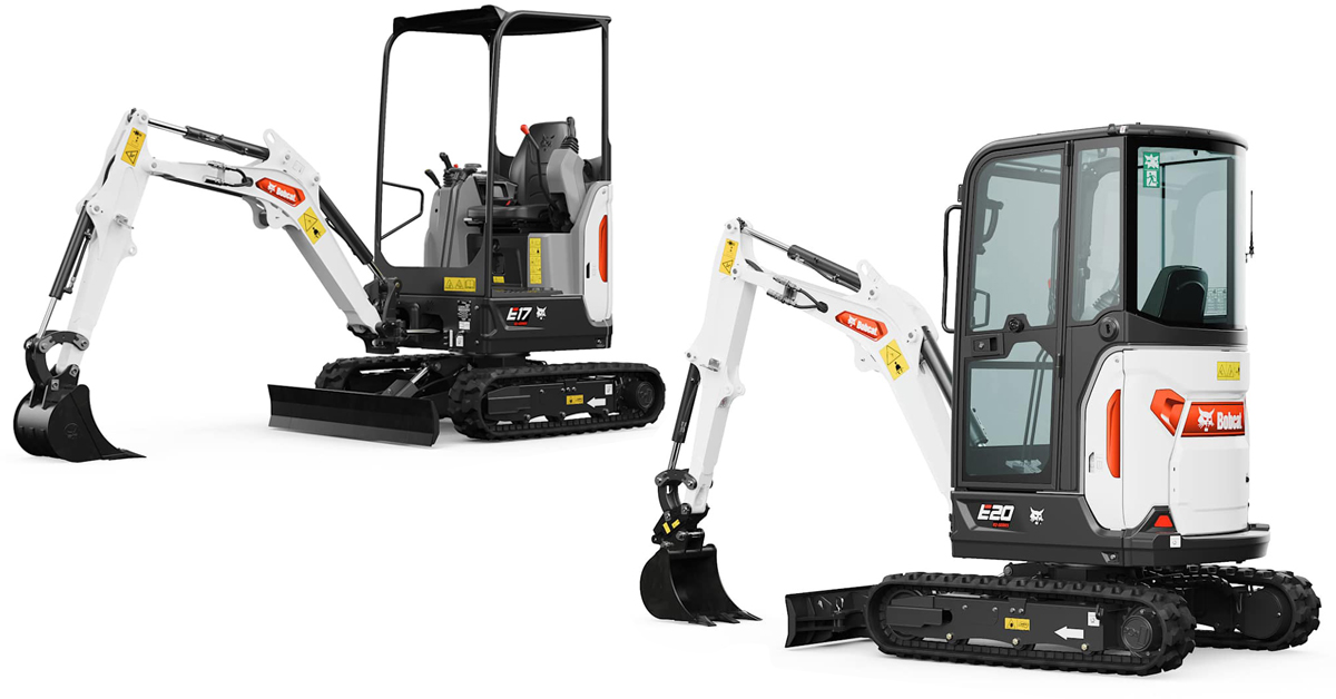 Bobcat Introduces New Compact Excavators