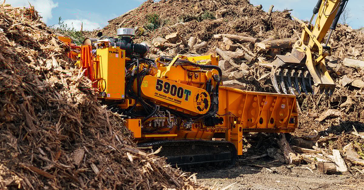 CBI Promotes CBI 5900T Horizontal Grinder At Conexpo