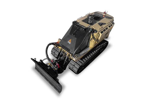 FAE Launches New PT300 D:MINE Demining Vehicle