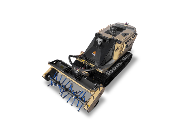 FAE Launches New PT300 D:MINE Demining Vehicle
