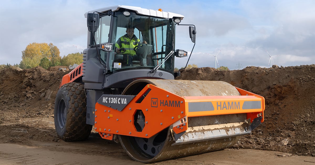 Hamm Launches New HC 130i C VA Compactor
