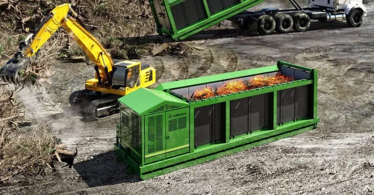 The Hidden Cost of Hauling: How On-Site Air Curtain Burners Reduce Transport Emissions