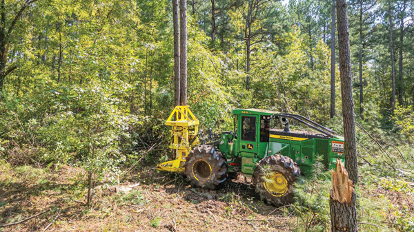 John Deere Introduces New L-III Wheeled Feller Bunchers